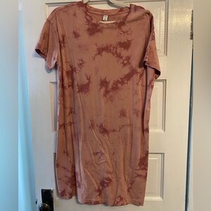 Old Navy Tie Dye Tshirt Dress